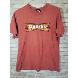 Vintage 1997 Star Trek The Experience Las Vegas Hilton Shirt Red XL Single Stitc